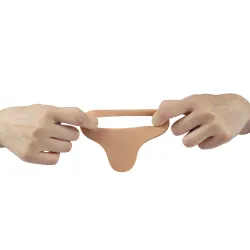 LoveToy Double gode Cockring - 15.5 x 2.9 cm Flesh